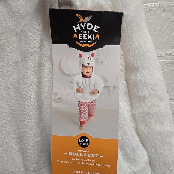 Toddler Target Bullseye Halloween Costume Pullover Hyde and EEK! Boutique 12-18m - Picture 4 of 7